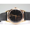 Festina vintage. anii '60. 17 jewels. mecanic. rar: cadran negru